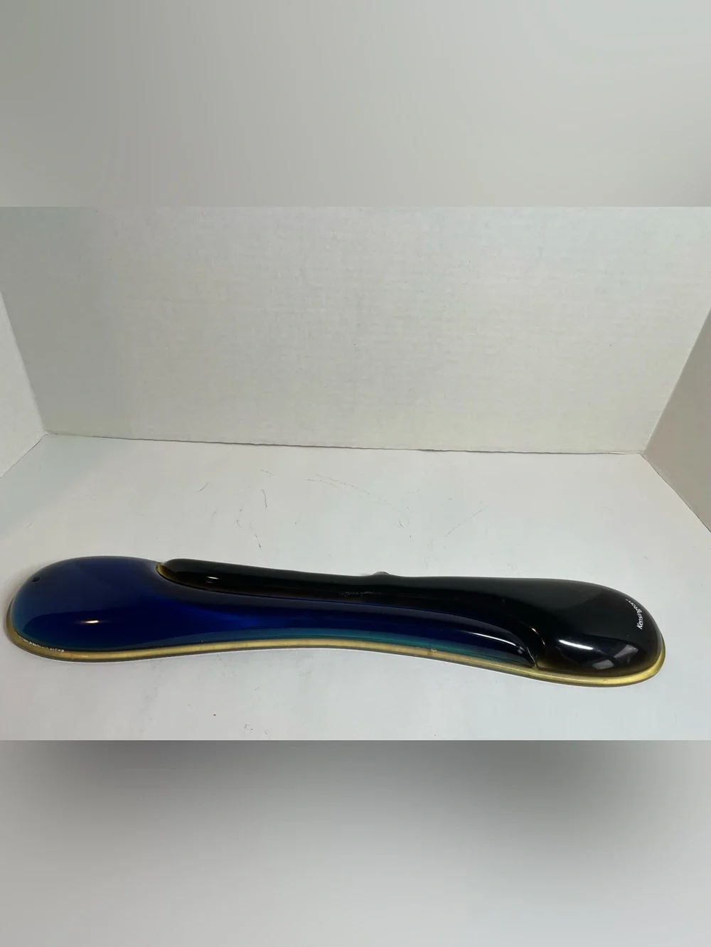 Blue-Black Iridescent Gel Computer/Laptop Keyboard Wrist Support
